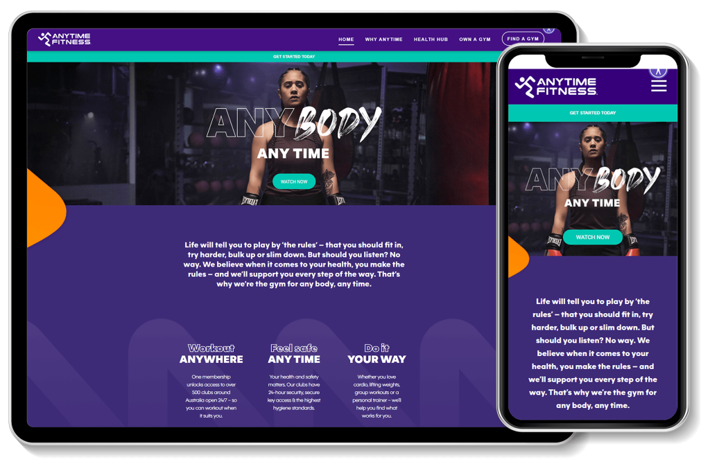 anytime fitness - web portfolio-min